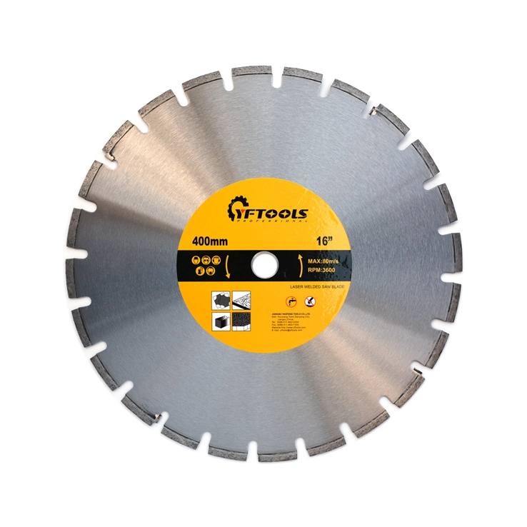 400 mm 16 Inch Diamond Cutting Blades for Cutting Asphalt Concrete