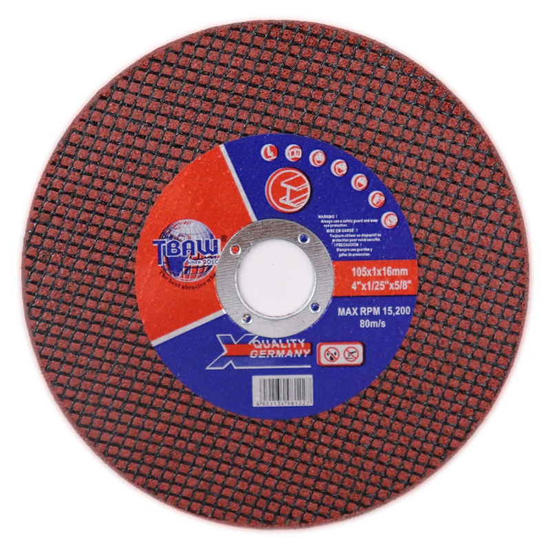 107X1.2X16 Cutting Wheel for Stainless Steel, Steel, Metal, 4