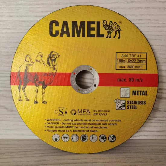 Mola abrasiva da 7 pollici con spessore 1,6 mm